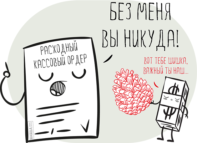 Расходный кассовый ордер
