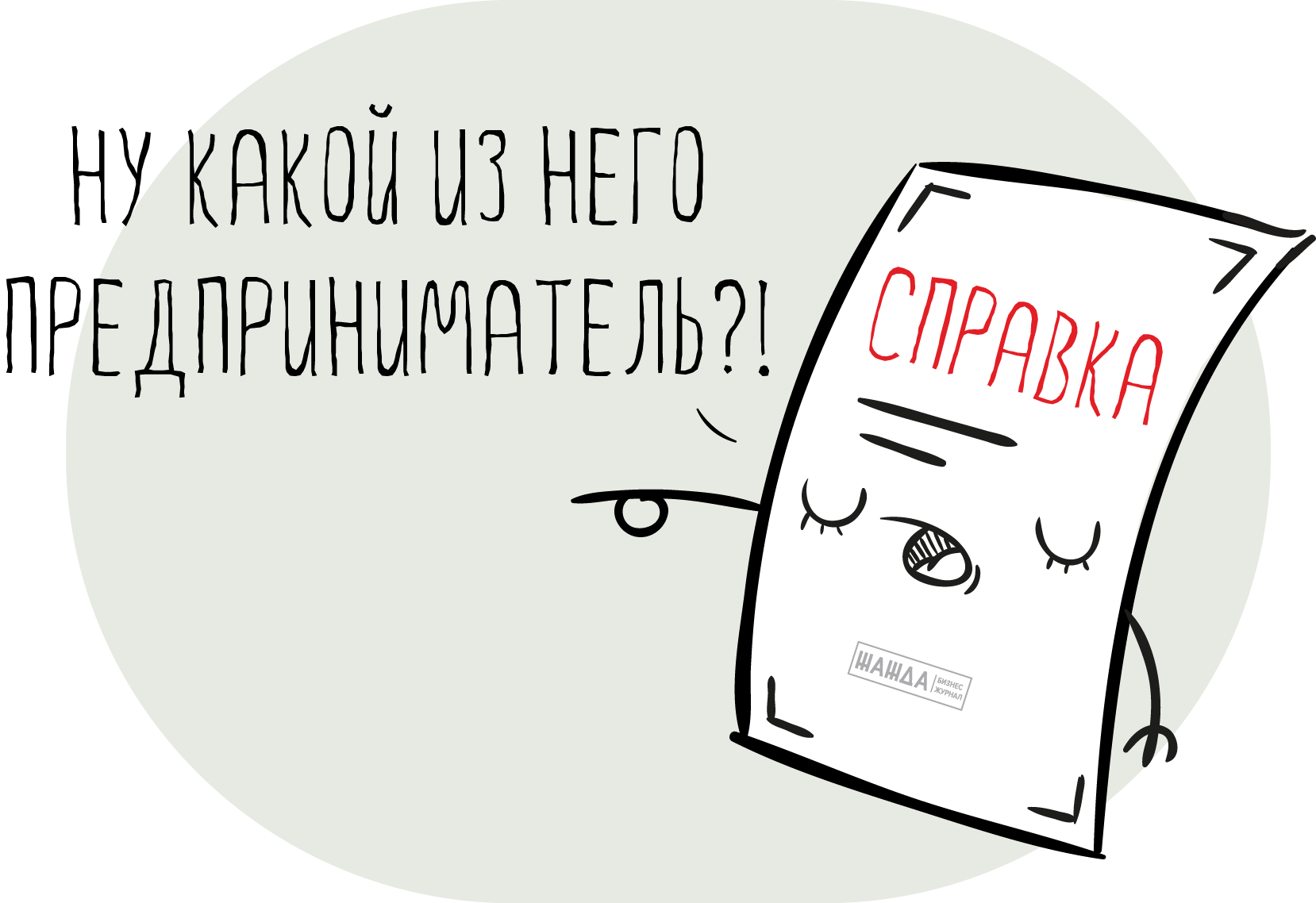 Справка об отсутствии регистрации в качестве ИП
